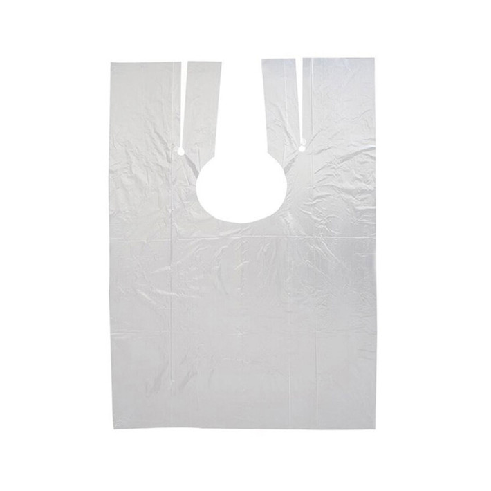 Pelerina cosmetica PRIMA, transparente, 100x150 cm, 100 bucati