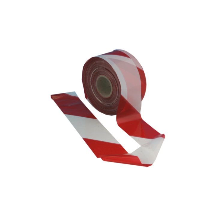 Rola banda delimitare acces, alb-rosu