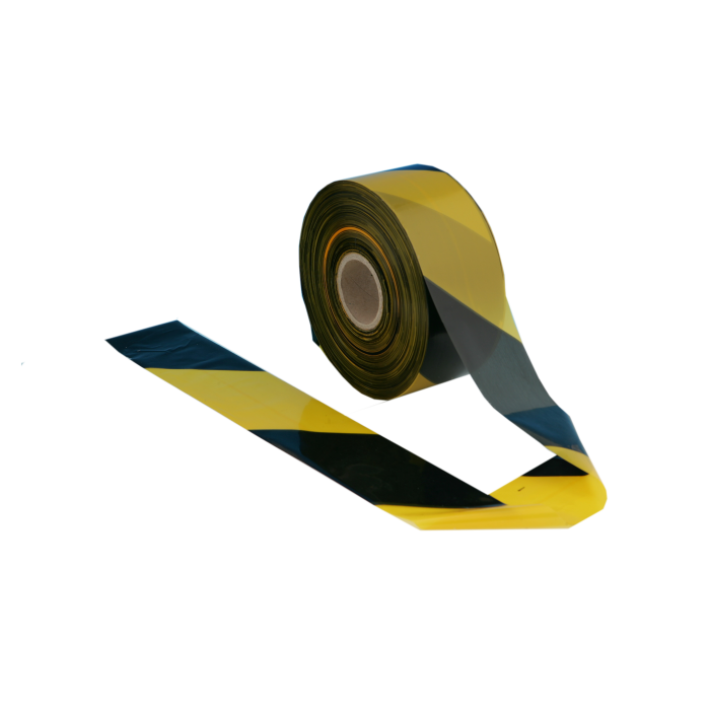 Banda delimitare acces, negru-galben