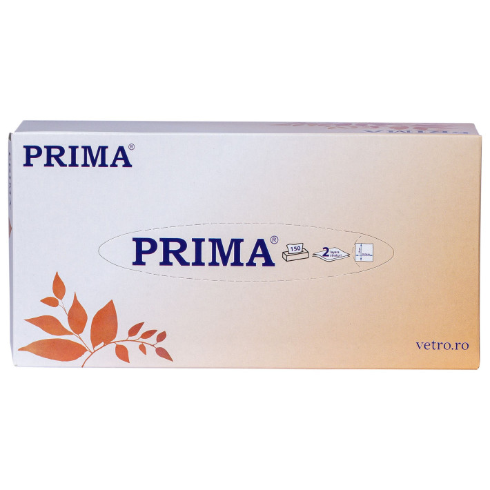 Cutie servetele faciale PRIMA, 150 bucati