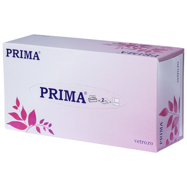 Cutie servetele faciale PRIMA, 150 bucati