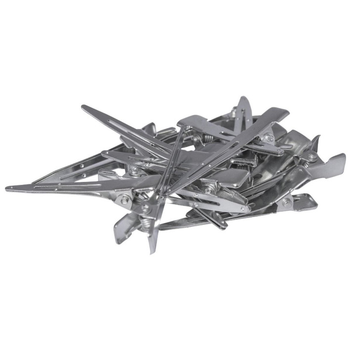 Cleme de par din otel - 24 bucati/set