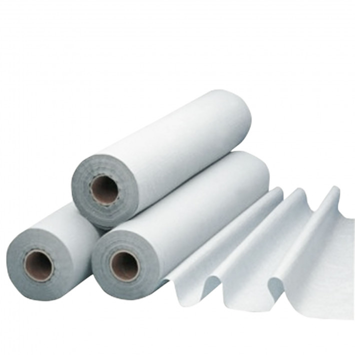 Musama din cauciuc PRIMA pentru pat de consultatie, 0.9x10m, alba