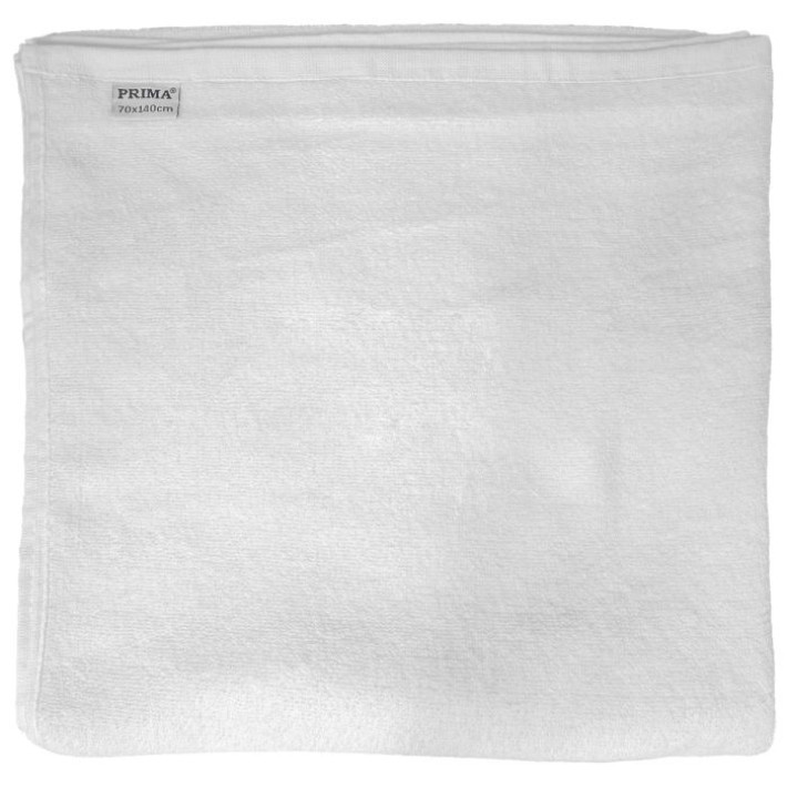 Prosop de baie PRIMA, bumbac 100%, 600gr/m2, alb