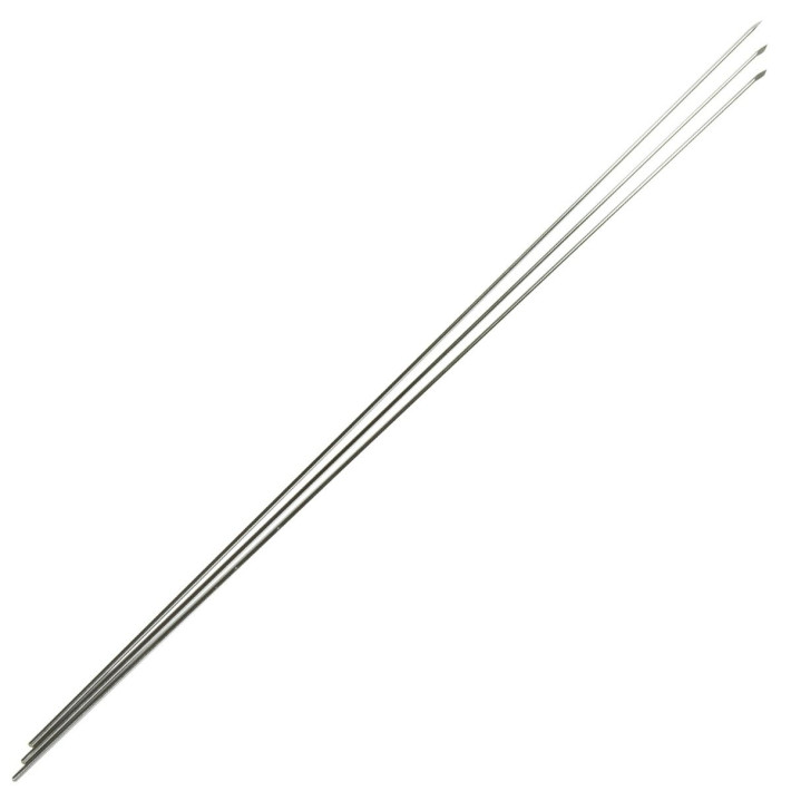 Tija (brose) Kirschner pentru implant ortopedic veterinar, cu trocar ascutit la un capat, marime 2 x 310 mm, set 10 buc
