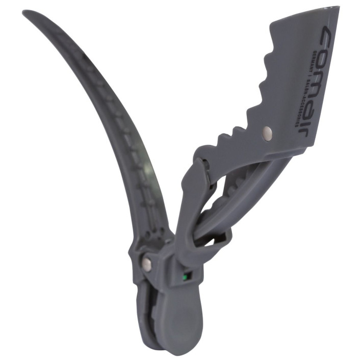 Clipsuri PRIMA, de plastic, pentru suvitelor, gri, 11.5 cm, 4 bucati