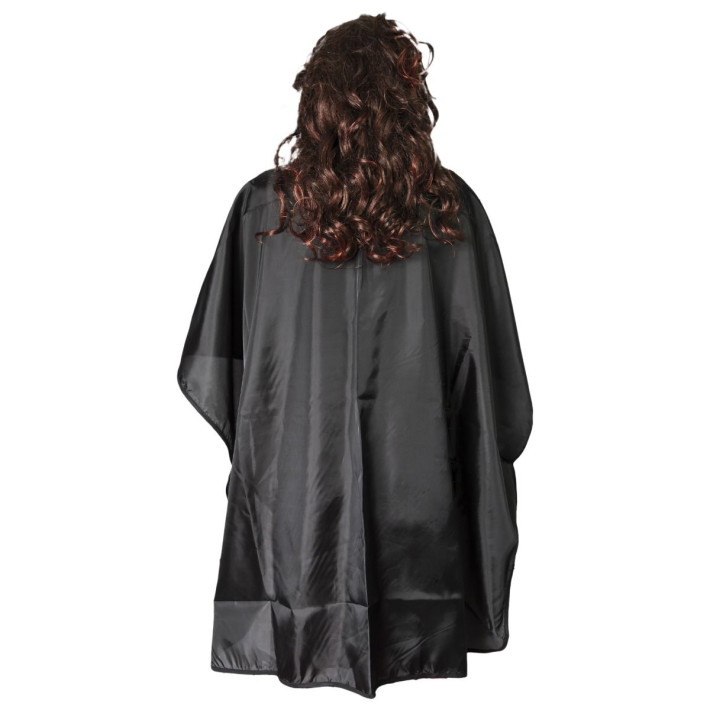 Manta scurta de tuns/coafat, neagra, 70x100 cm