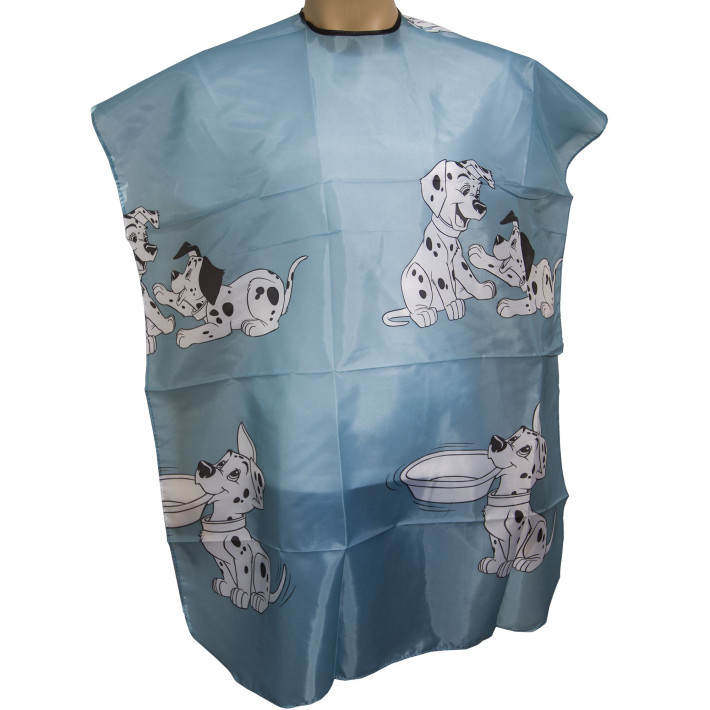 Manta tuns copii, albastra cu dalmatieni