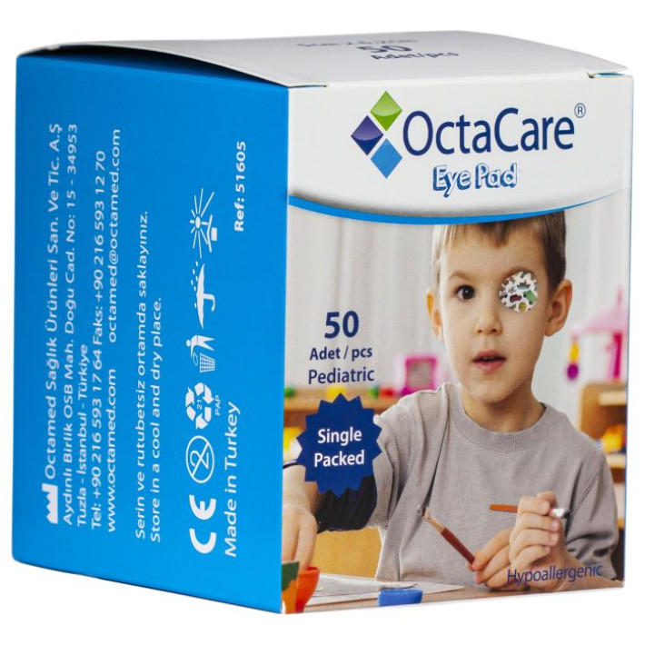 Comprese sterile pentru baieti OctaCare 50buc/cutie