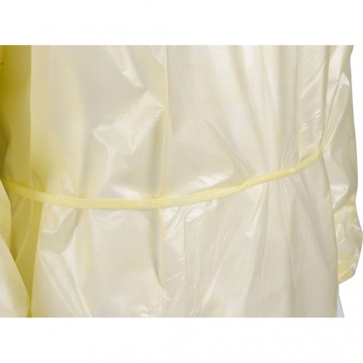 Halat impermeabil ABENA Excellent cu manșete și material Breathable, in zona spatelui, gaben, 5 buc