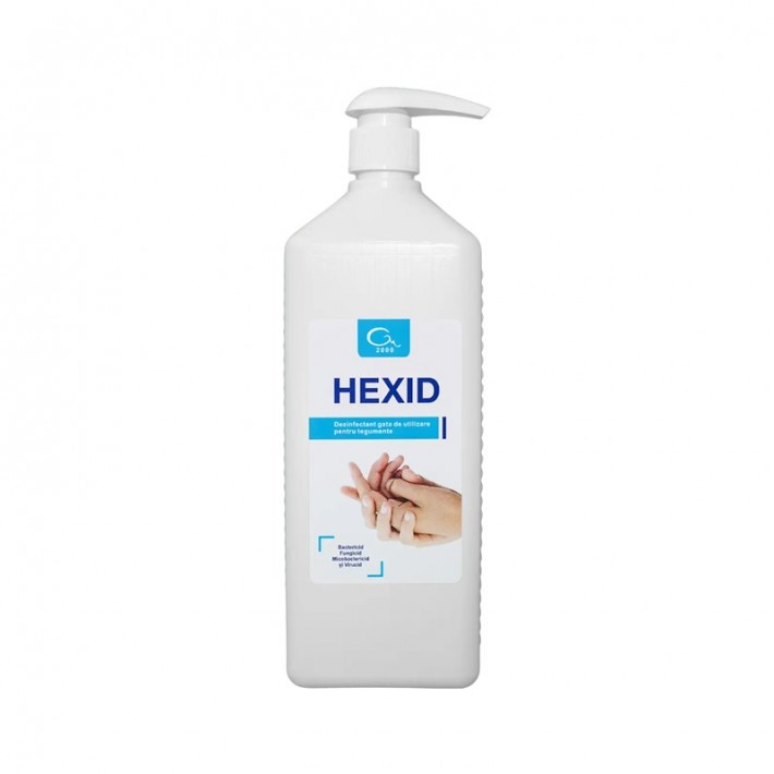 Dezinfectant si antiseptic maini si tegumente Hexid
