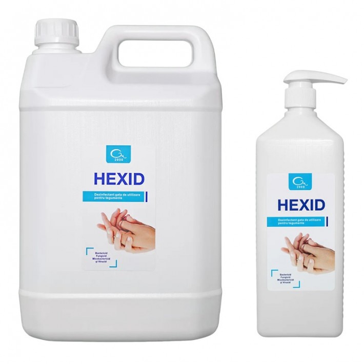 Dezinfectant si antiseptic maini si tegumente Hexid