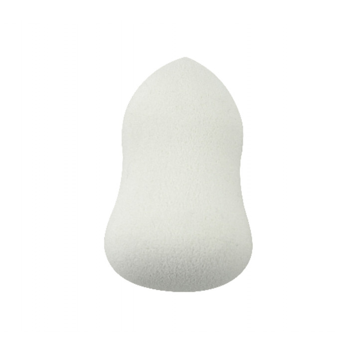 Beauty blender pentru aplicare fond de ten, forma de ou, alb