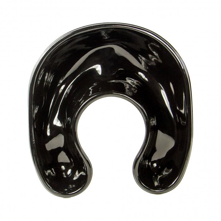 Guler din plastic pentru scurgere solutii, negru, 26.4x26x6.8cm