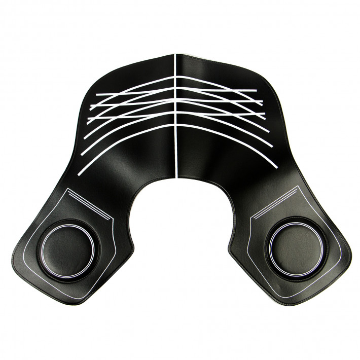 Guler pentru tuns din silicon, 34x30cm