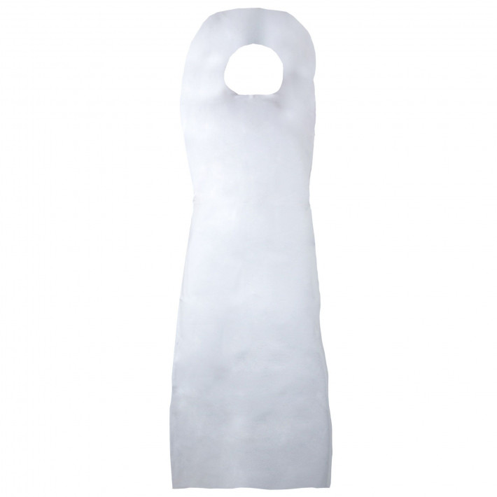 Sort de protectie PRIMA, PVC, 90x120cm, alb - 1 bucata