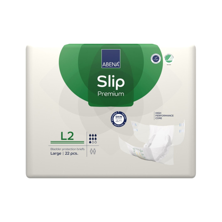 Abena Slip - Scutece incontinenta adulti premium - L2 - 3100 ml - 22 buc