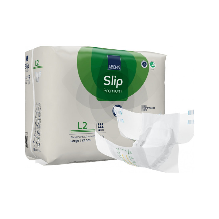 Abena Slip - Scutece incontinenta adulti premium - L2 - 3100 ml - 22 buc
