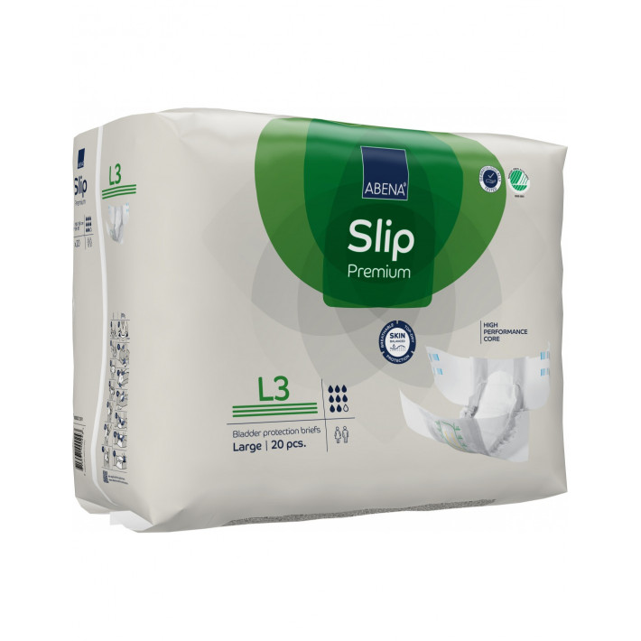 Abena Slip - Scutece incontinenta adulti premium - L3 - 3400 ml - 20 buc