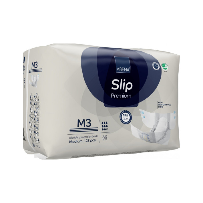 Abena Slip - Scutece incontinenta adulti premium - M3 - 3100 ml - 23 buc