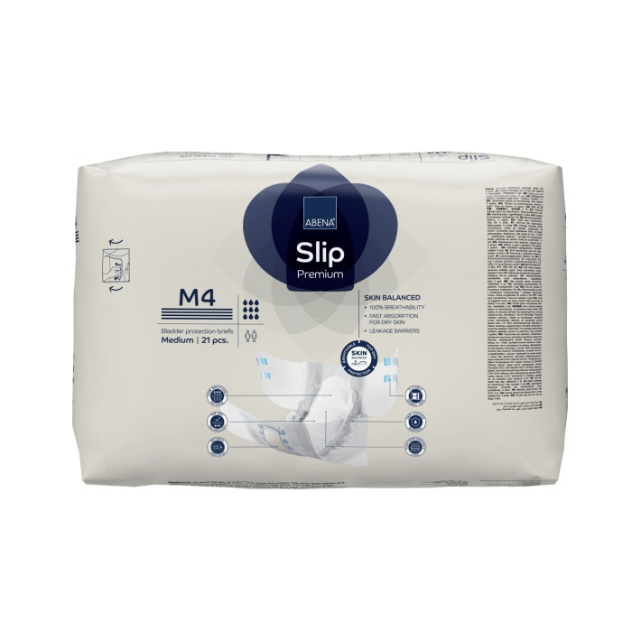Abena Slip - Scutece incontinenta adulti premium - M4 - 3600 ml - 21 buc