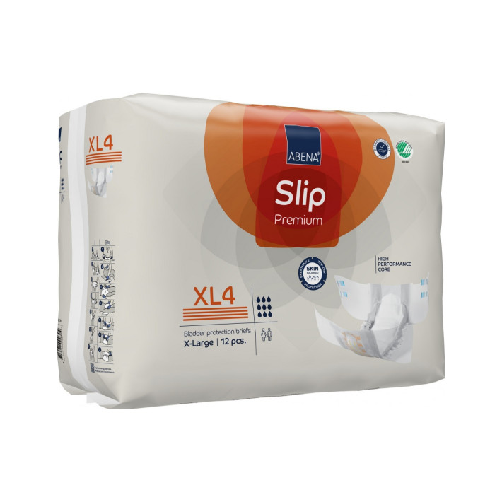 Abena Slip - Scutece incontinenta adulti premium - XL4 - 4000 ml - 12 buc