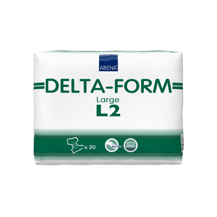 Scutece incontinenta adulti Delta Form L2 - 2700 ml - 20 buc 