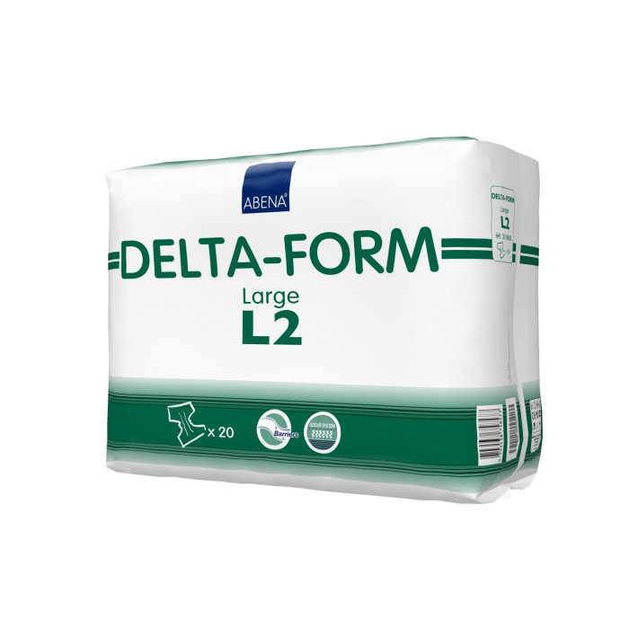 Scutece incontinenta adulti Delta Form L2 - 2700 ml - 20 buc 