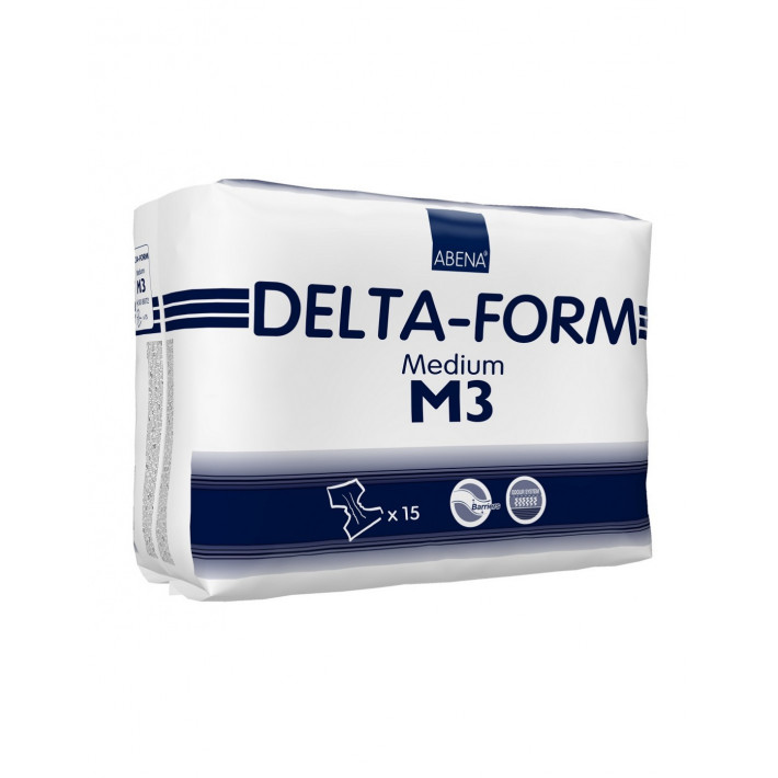 Scutece incontinenta adulti Delta Form M3 - 2800 ml - 15 buc 