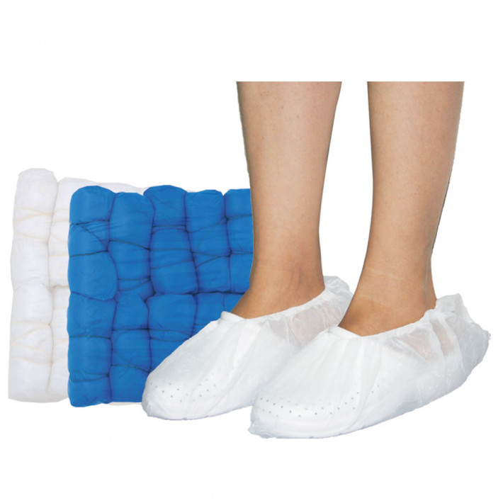 Acoperitori pantofi CPE 3G, albastri - 100 bucati