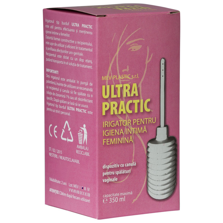 Irigator burduf ultra practic dop etans 350ml