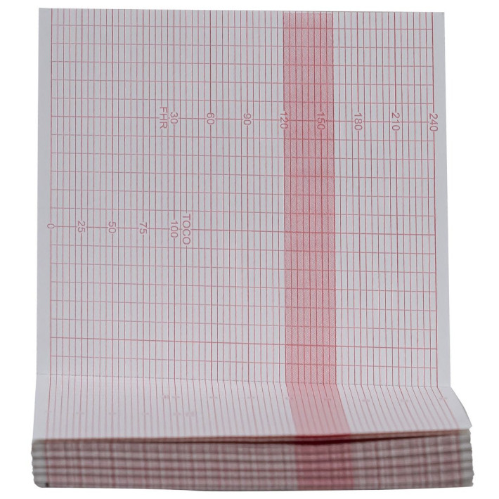 Hartie cardiotocograf tip Contec CMS800G1 112x100x150mm 1 rola