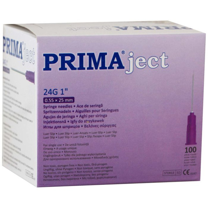 Ace seringa 24G, mov - 100 bucati