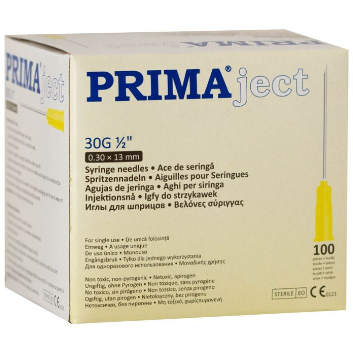Ace seringa 30G, galben - 100 bucati