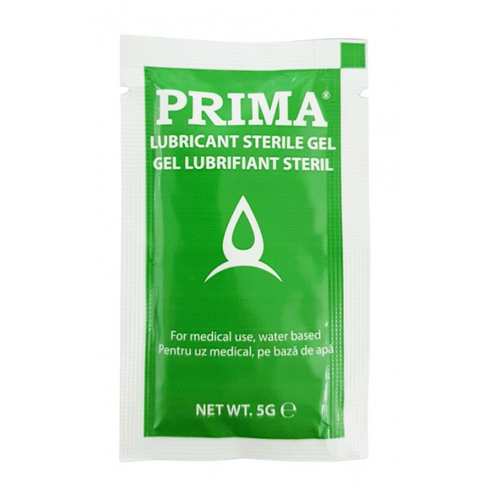 Gel lubrifiant steril, punga 5 grame, marcaj CE - 100 bucati