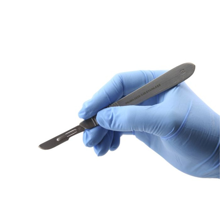 Maner bisturiu inox nr. 3 pentru lame 10-17 - 1 bucata