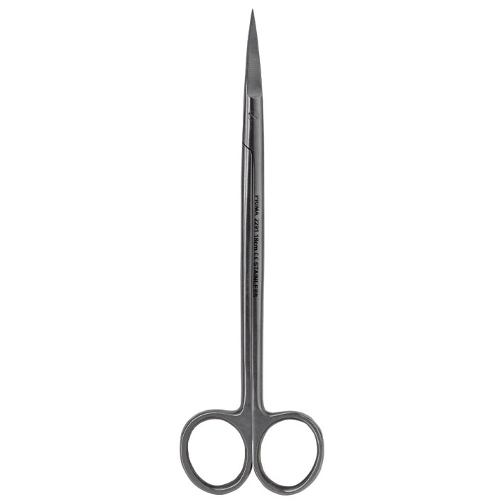 Foarfeca fistula Kelly, varf curb, 18cm, 1 bucata