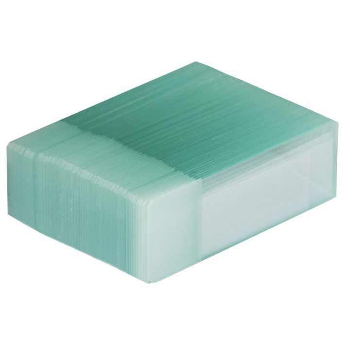 Lame microscop finisate colturi 45°, cap mat - 26x76x1.2mm - 50 bucati