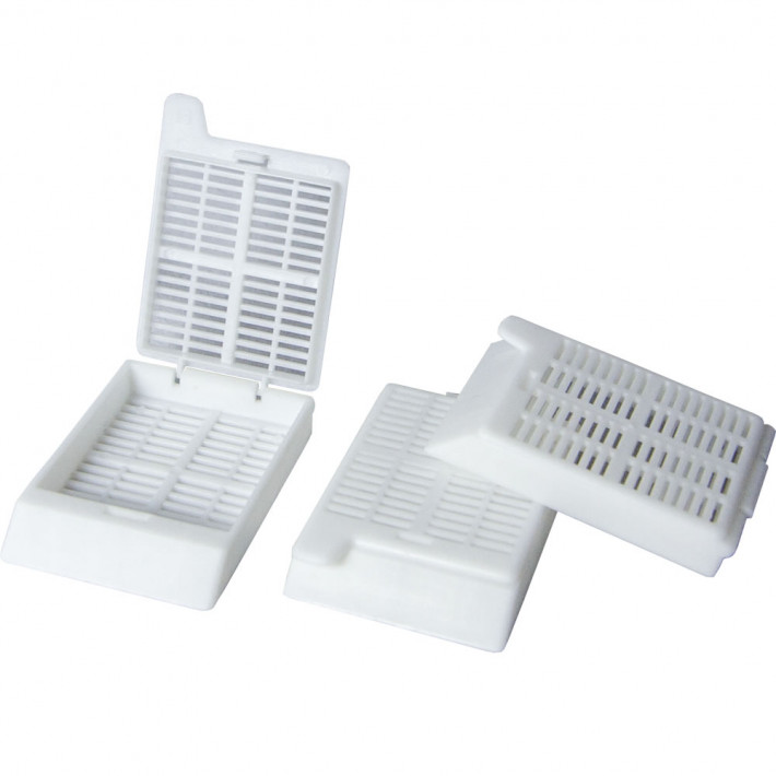 Casete histologice cu capac - 500 bucati