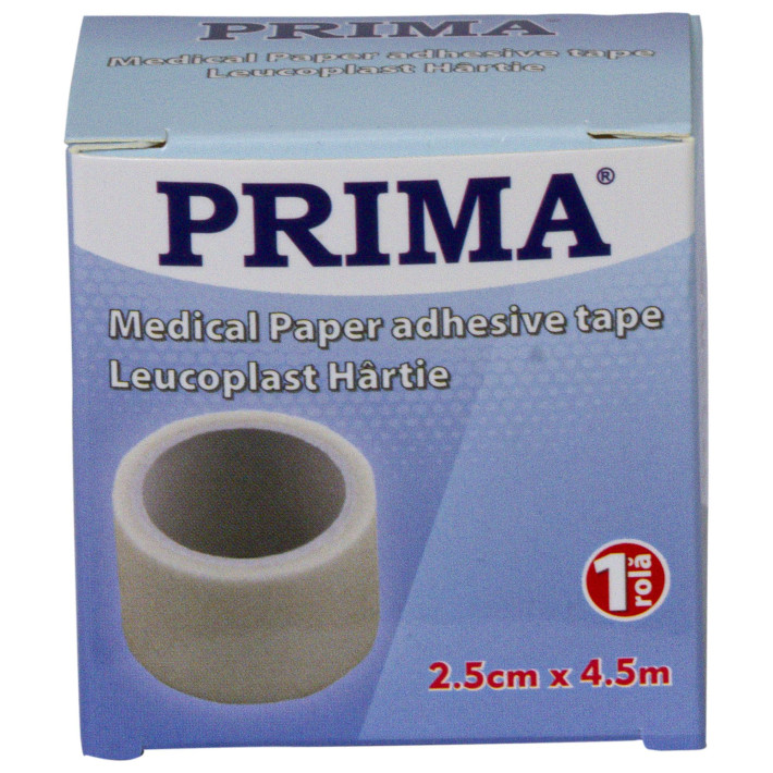 Leucoplast hartie 2,50cmx5m, 1 rola
