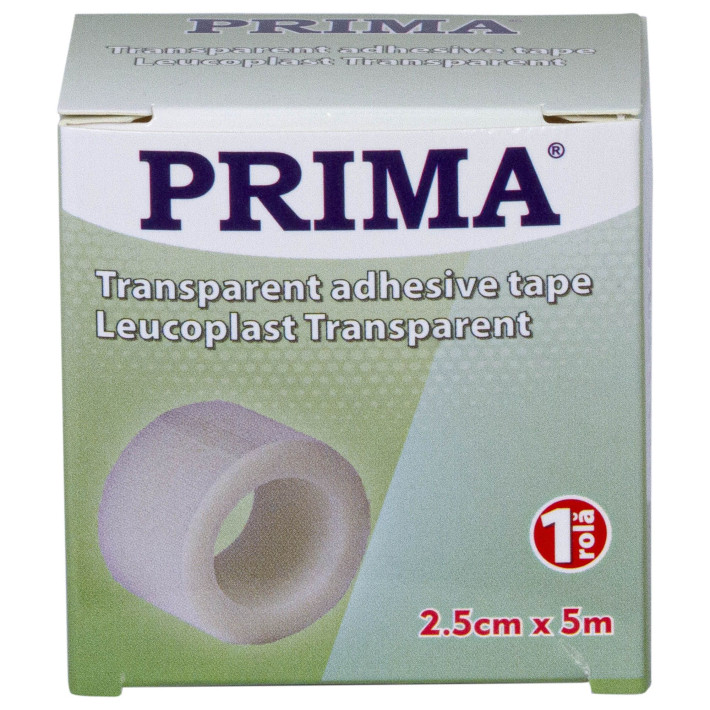 Leucoplast TRANSPARENT 2,50cm x 5.0m rola 