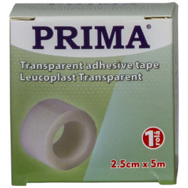 Leucoplast TRANSPARENT 5,00cmx4.5m 1 rola
