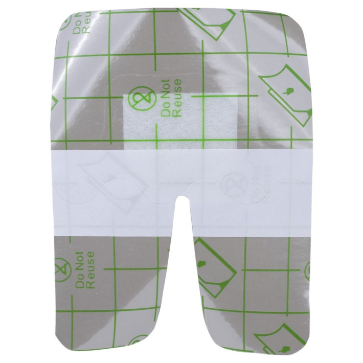 Plasturi sterili pentru branula, plastic transparent, 8x6cm, 50 bucati