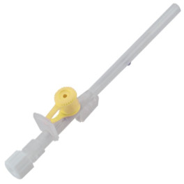 Branule cu valva galbene sterile 24G/0.70x19/CE - 100 bucati