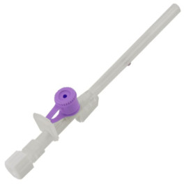 Branule cu valva violet sterile 26G/0.60x19/CE - 100 bucati