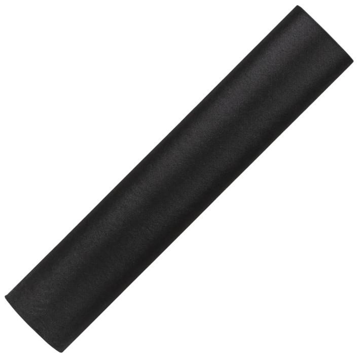 Rola cearceaf material netesut TNT, 58cmx70m, negru