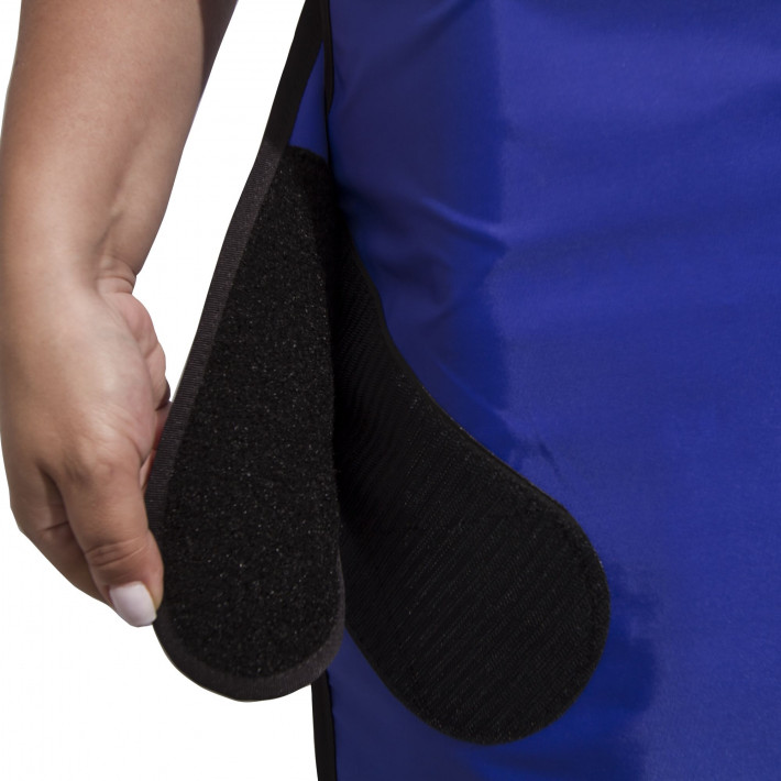 Sort chirurgical protectie radiologica, 0.50mm Pb, 60x100cm, albastru