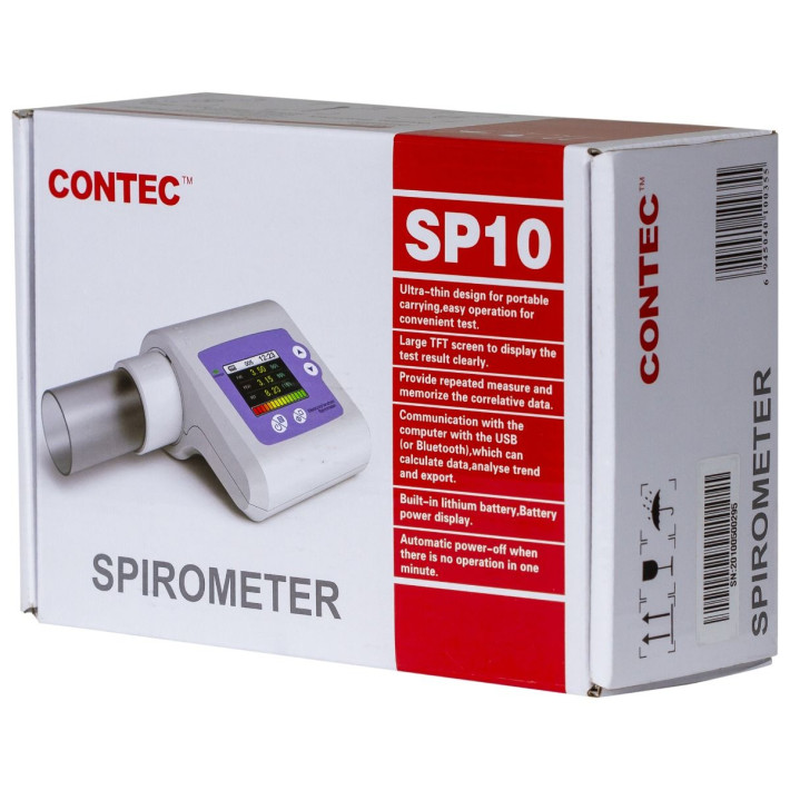 Spirometru portabil de buzunar 10l