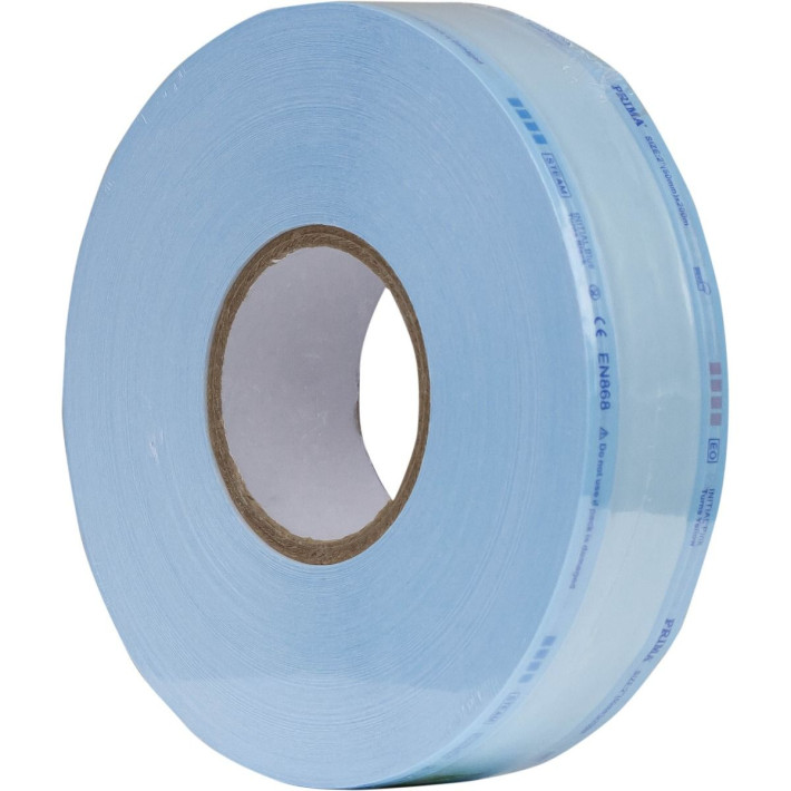 Rola de pungi pentru sterilizare PRIMA, 50mmx200m, autoclav/EO - 1 rola