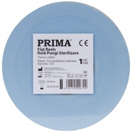 Rola de pungi pentru sterilizare PRIMA, 50mmx200m, autoclav/EO - 1 rola Rola de pungi pentru sterilizare PRIMA, 50mmx200m, autoclav/EO - 1 rola